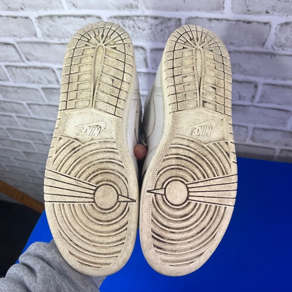 |•NIKE•| Pre-loved White High Tops Size 7Y - Picture 9 of 9